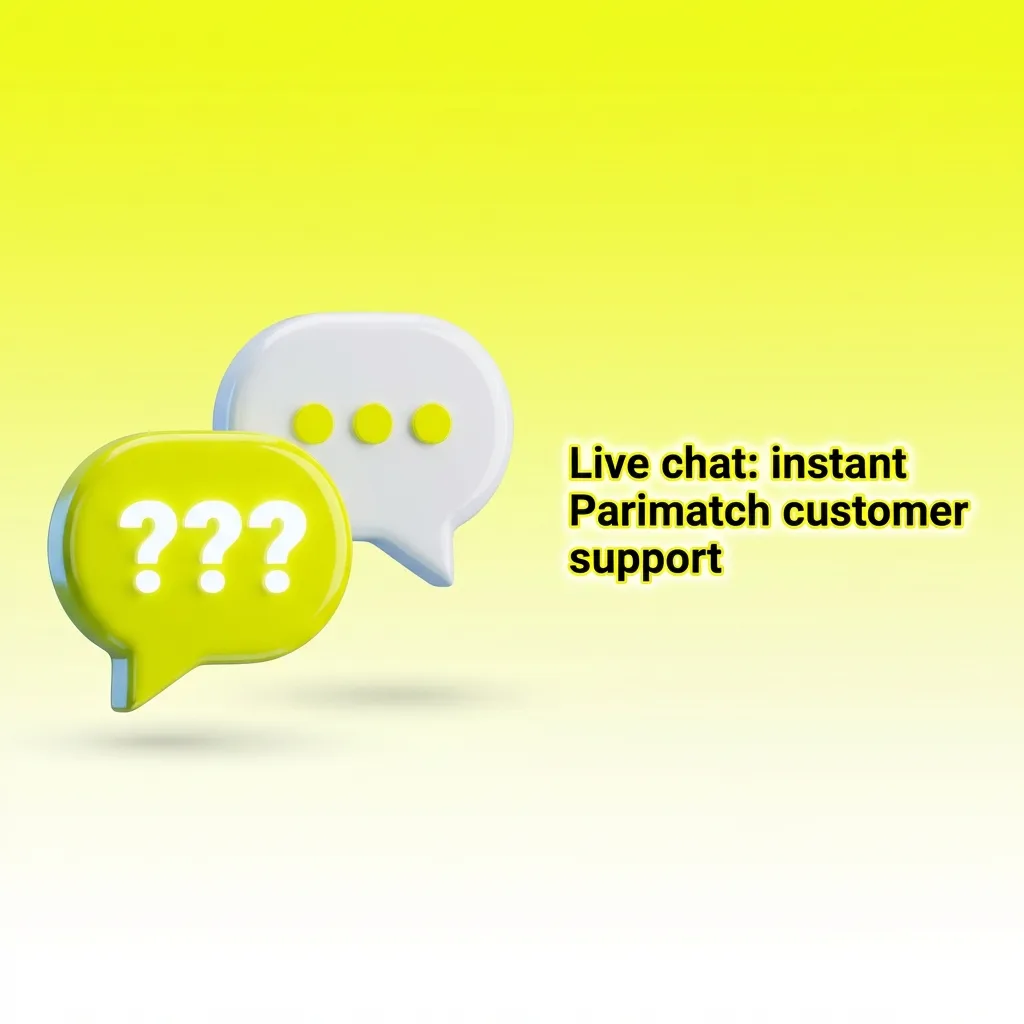 Illustration of Parimatch live chat support on phone and laptop, showing a user messaging an agent for instant help