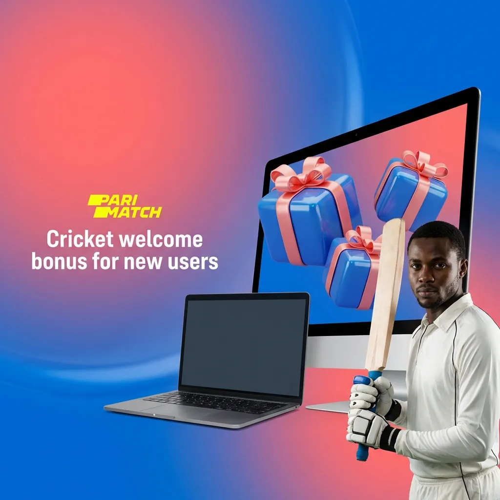 Parimatch promo banner: 100% cricket welcome bonus up to ₦1,700,000 for new users on first deposit