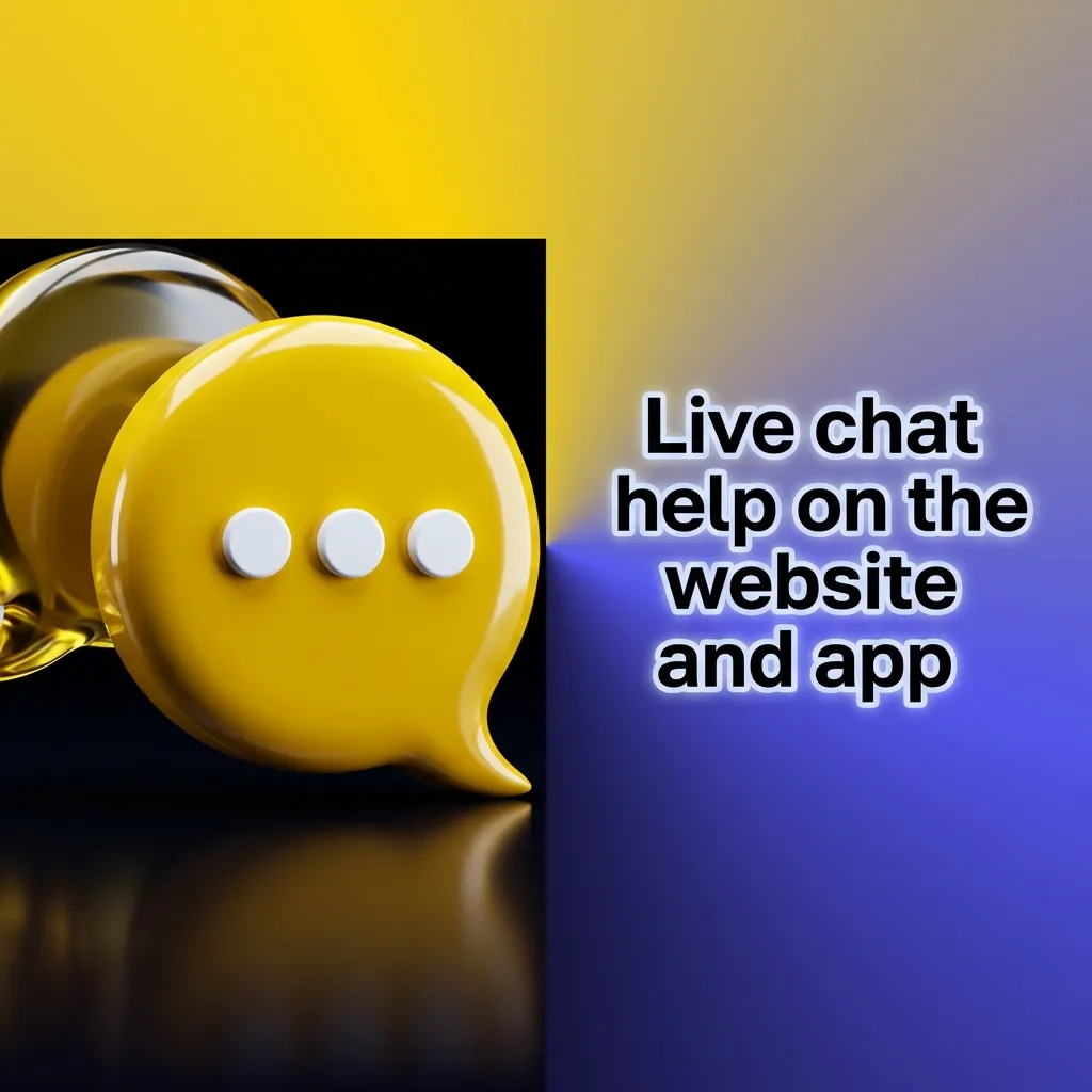 Illustration of a user chatting with Parimatch live support on a phone and laptop, showing 24/7 help and fast responses